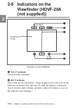 Preview for 58 page of Sony F900H Operation Manual