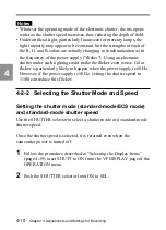 Preview for 86 page of Sony F900H Operation Manual