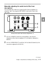 Preview for 91 page of Sony F900H Operation Manual