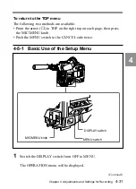 Preview for 107 page of Sony F900H Operation Manual