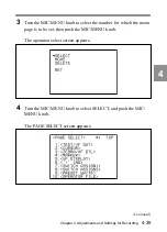 Preview for 115 page of Sony F900H Operation Manual