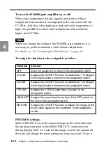 Preview for 144 page of Sony F900H Operation Manual