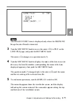 Preview for 147 page of Sony F900H Operation Manual