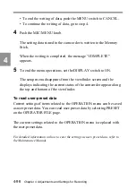 Preview for 172 page of Sony F900H Operation Manual