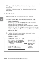 Preview for 180 page of Sony F900H Operation Manual