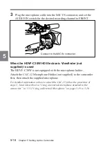 Preview for 200 page of Sony F900H Operation Manual