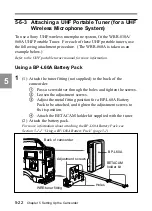 Preview for 206 page of Sony F900H Operation Manual