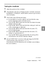 Preview for 221 page of Sony F900H Operation Manual