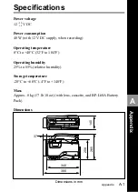 Preview for 235 page of Sony F900H Operation Manual