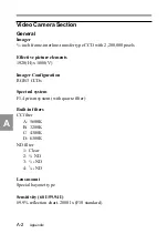 Preview for 236 page of Sony F900H Operation Manual