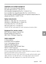 Preview for 241 page of Sony F900H Operation Manual