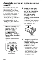 Preview for 30 page of Sony FA-WRC1M Operating Instructions Manual