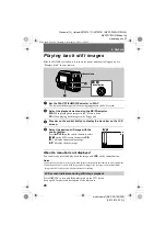 Предварительный просмотр 24 страницы Sony FD Mavica MVC-FD100 Operating Instructions Manual