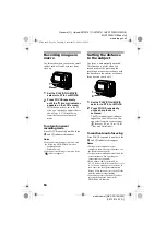 Предварительный просмотр 64 страницы Sony FD Mavica MVC-FD100 Operating Instructions Manual