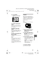 Предварительный просмотр 81 страницы Sony FD Mavica MVC-FD100 Operating Instructions Manual