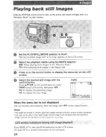 Preview for 24 page of Sony FD Mavica MVC-FD200 Operating Instruction