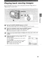 Preview for 25 page of Sony FD Mavica MVC-FD200 Operating Instruction