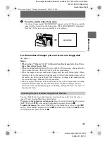 Preview for 17 page of Sony FD Mavica MVC-FD87 Operating Instructions Manual