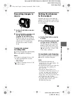 Preview for 35 page of Sony FD Mavica MVC-FD87 Operating Instructions Manual