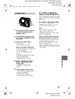 Preview for 47 page of Sony FD Mavica MVC-FD87 Operating Instructions Manual