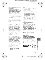 Preview for 53 page of Sony FD Mavica MVC-FD87 Operating Instructions Manual