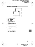 Preview for 65 page of Sony FD Mavica MVC-FD87 Operating Instructions Manual