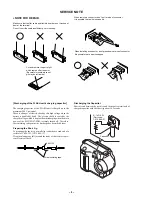 Предварительный просмотр 4 страницы Sony FD Mavica MVC-FD87 Service Manual