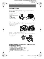 Предварительный просмотр 6 страницы Sony FD Mavica MVC-FD92 Operating Instructions Manual