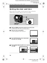 Предварительный просмотр 14 страницы Sony FD Mavica MVC-FD92 Operating Instructions Manual