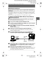 Предварительный просмотр 29 страницы Sony FD Mavica MVC-FD92 Operating Instructions Manual