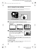 Предварительный просмотр 40 страницы Sony FD Mavica MVC-FD92 Operating Instructions Manual