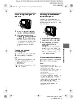 Предварительный просмотр 53 страницы Sony FD Mavica MVC-FD92 Operating Instructions Manual