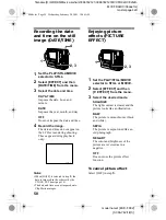 Предварительный просмотр 58 страницы Sony FD Mavica MVC-FD92 Operating Instructions Manual