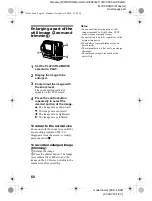 Предварительный просмотр 60 страницы Sony FD Mavica MVC-FD92 Operating Instructions Manual