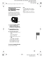 Предварительный просмотр 65 страницы Sony FD Mavica MVC-FD92 Operating Instructions Manual