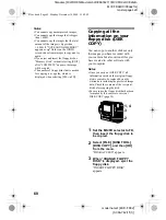 Предварительный просмотр 68 страницы Sony FD Mavica MVC-FD92 Operating Instructions Manual