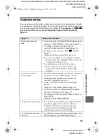 Предварительный просмотр 77 страницы Sony FD Mavica MVC-FD92 Operating Instructions Manual