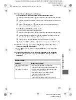 Предварительный просмотр 81 страницы Sony FD Mavica MVC-FD92 Operating Instructions Manual