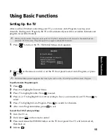 Preview for 23 page of Sony FD TRINITON WEGA KV-24FS120 Operating Instructions Manual