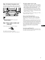 Preview for 7 page of Sony FD Trinitron GDM-F500R Operating Instructions Manual