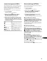 Preview for 123 page of Sony FD Trinitron GDM-FW900 Operating Instructions Manual