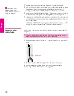 Предварительный просмотр 43 страницы Sony FD Trinitron KD-30XS955 Operating Instructions Manual