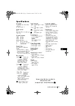 Предварительный просмотр 23 страницы Sony FD Trinitron KV-28FQ70B Instruction Manual