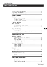 Preview for 5 page of Sony FD Trinitron KV-29FX20U Instruction Manual