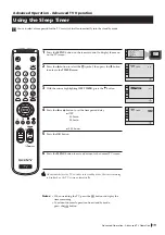 Preview for 19 page of Sony FD Trinitron KV-29FX20U Instruction Manual