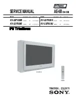 Sony FD Trinitron KV-32FX68K Service Manual preview