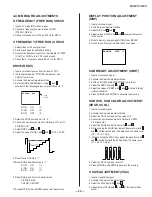 Preview for 20 page of Sony FD TRINITRON WEGA KV-13FM13 Service Manual