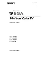 Preview for 58 page of Sony FD TRINITRON WEGA KV-13FM13 Service Manual