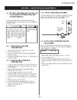 Preview for 15 page of Sony FD Trinitron WEGA KV-13FS110 Service Manual