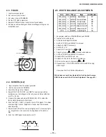 Предварительный просмотр 15 страницы Sony FD Trinitron WEGA KV-27FV300 Service Manual